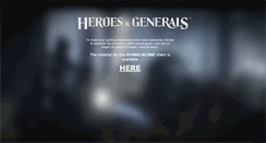Desktop Screenshot of game.heroesandgenerals.com